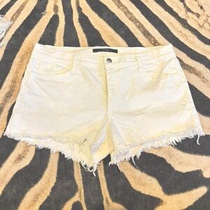 ☆Joe's jeans white denim shorts🤍